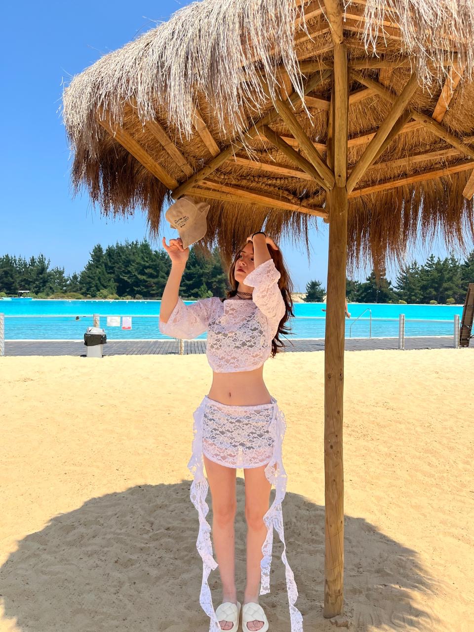 Conjunto Ivory salida de baño