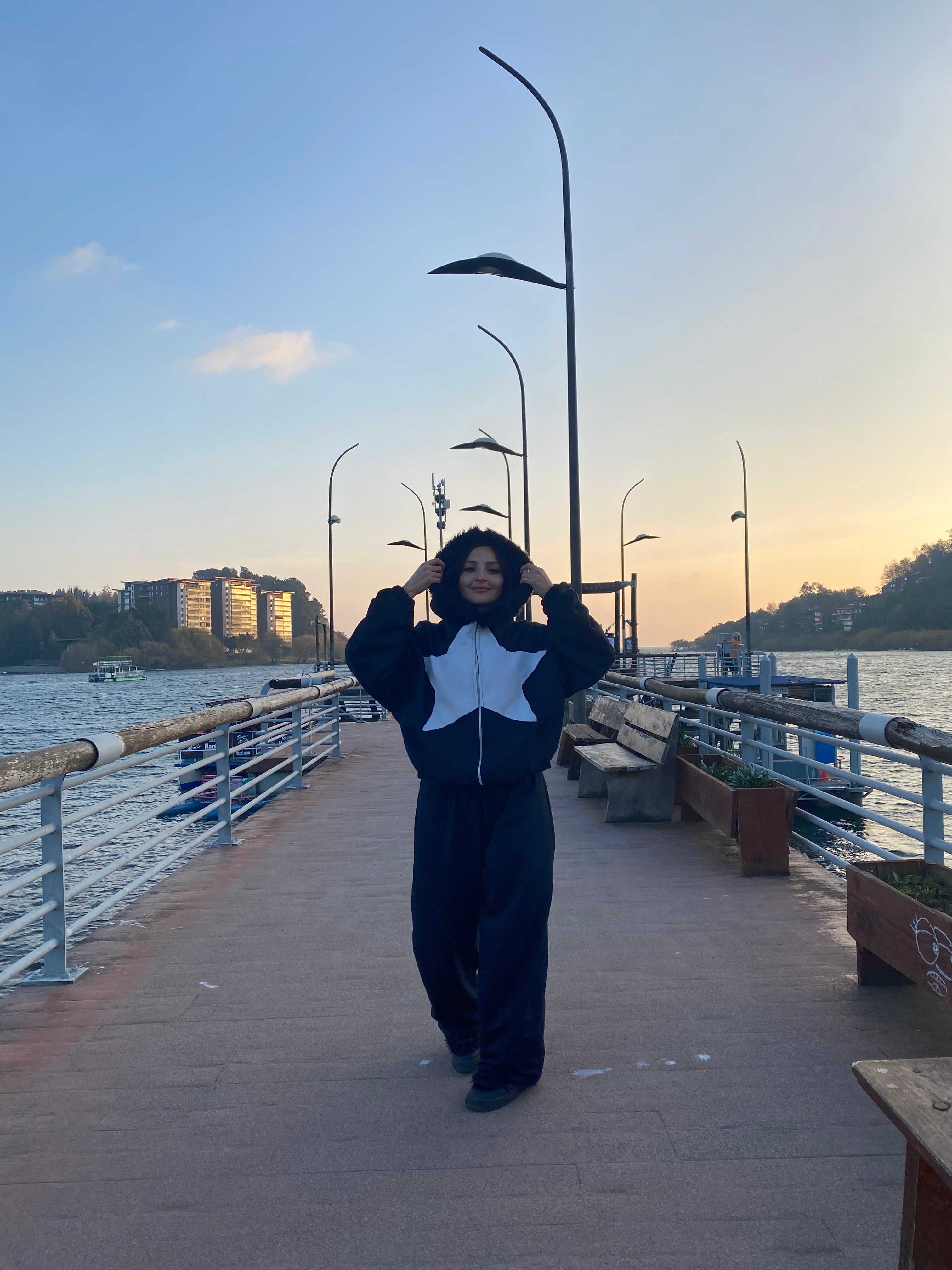 Hoodie black star