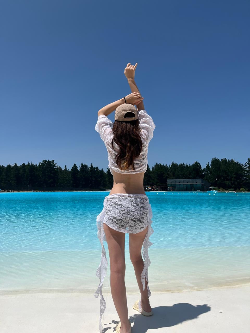 Conjunto Ivory salida de baño