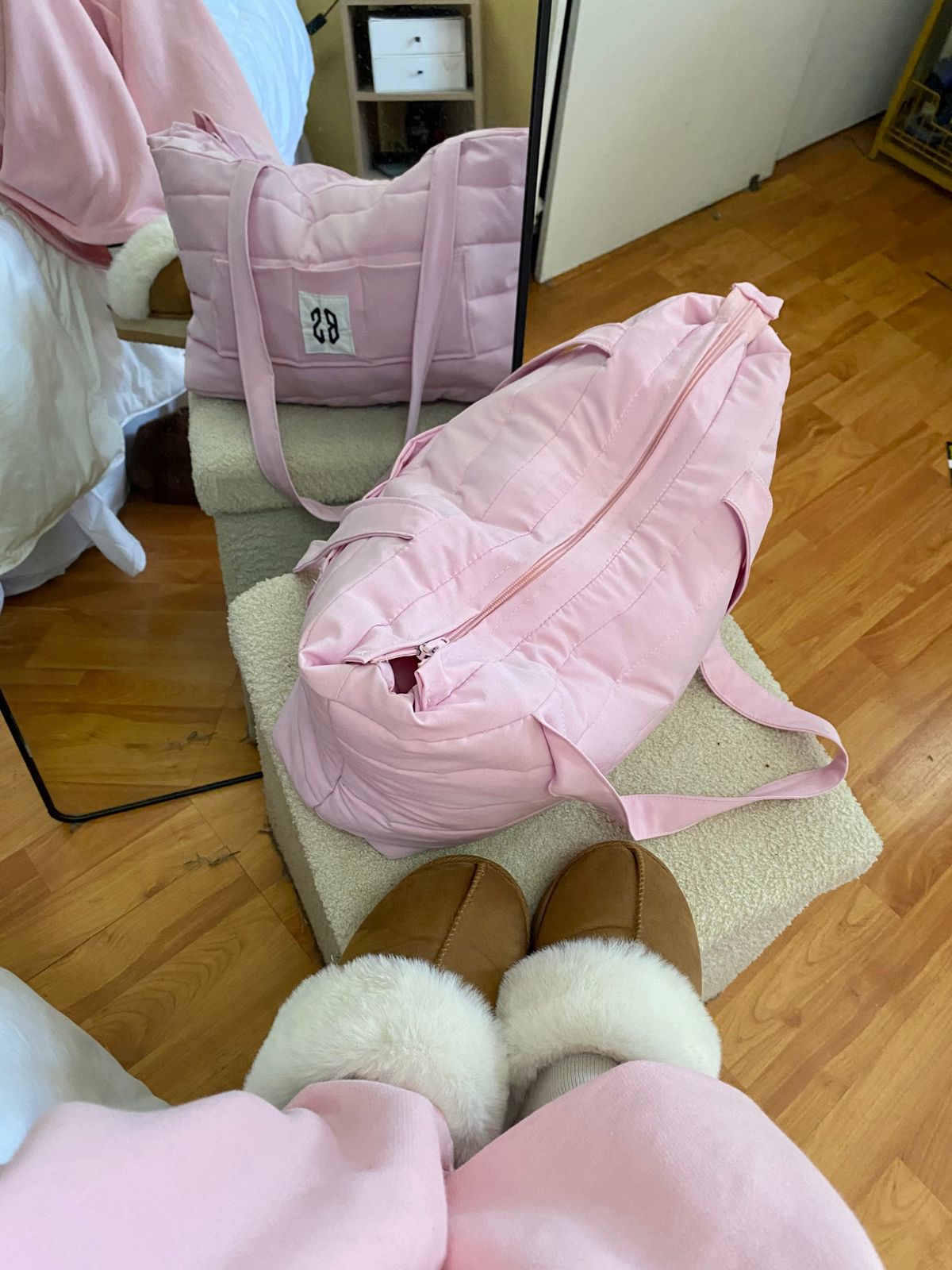 Tote bag pink