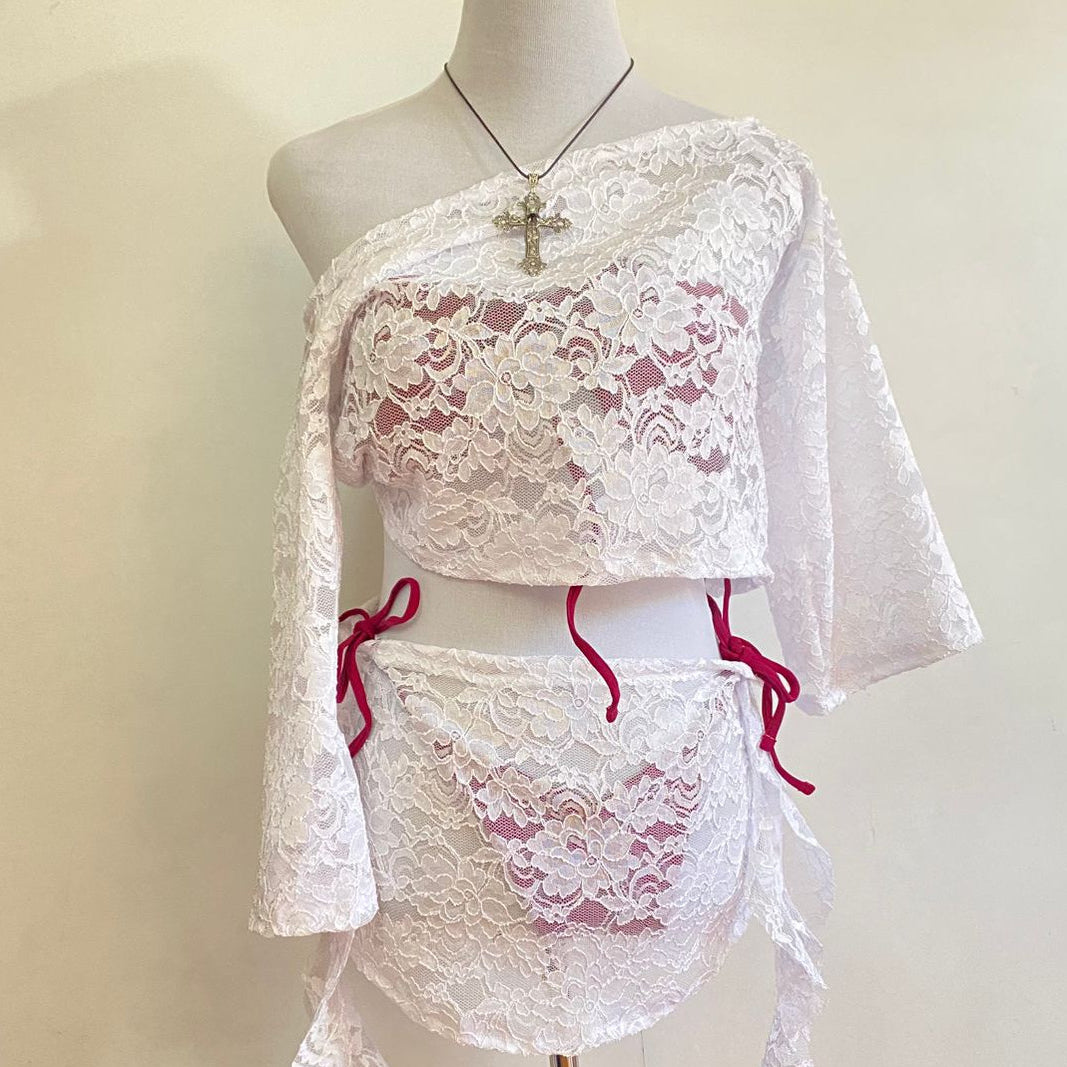 Conjunto Ivory salida de baño