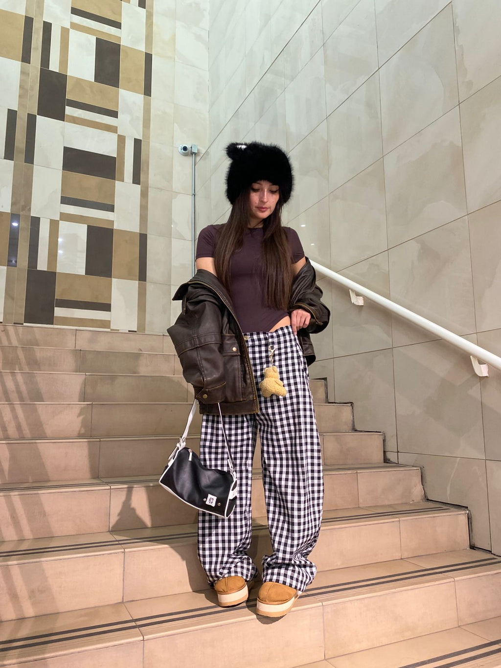 Baggy vichy